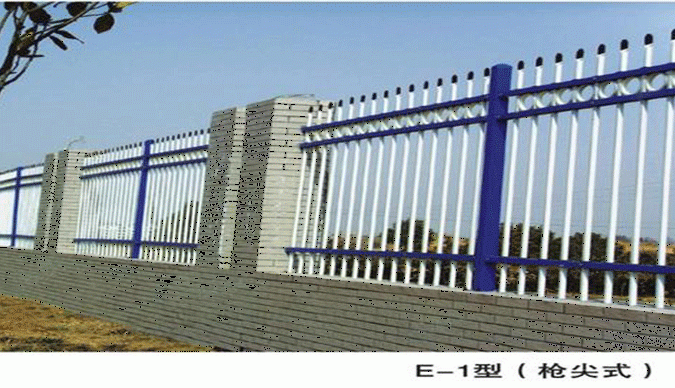 内蒙古高温喷塑锌钢栏杆订做