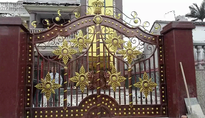 内蒙古锻造铁艺大门
