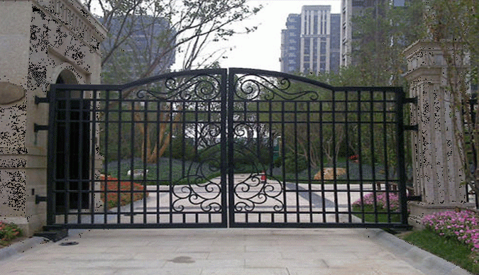 内蒙古锻造铁艺大门