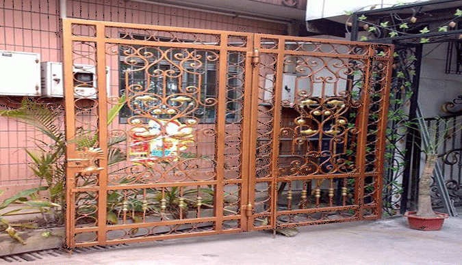 内蒙古锻造铁艺大门厂家