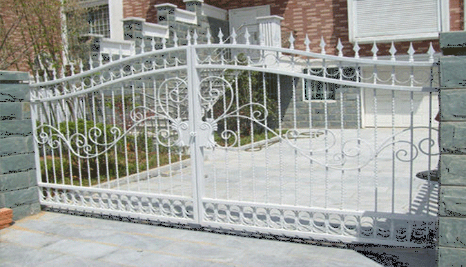 内蒙古锻造铁艺大门安装