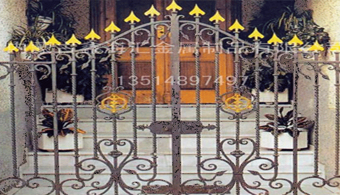 内蒙古锻造铁艺大门制作
