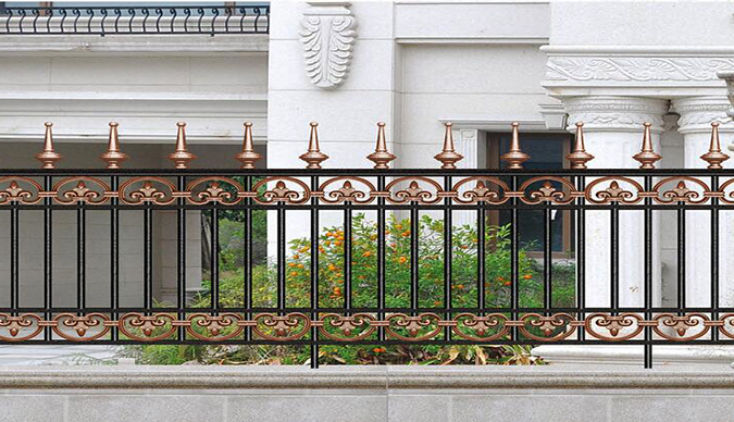 铝艺栏杆 铝艺栏杆