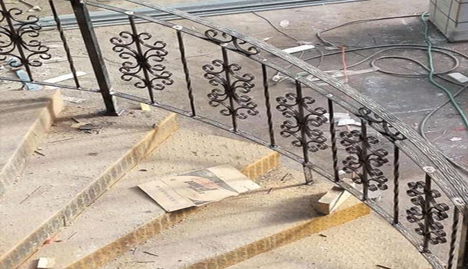 包头铁艺楼梯 包头铁艺楼梯