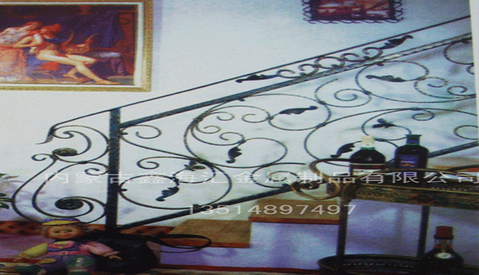 包头铁艺楼梯 包头铁艺楼梯