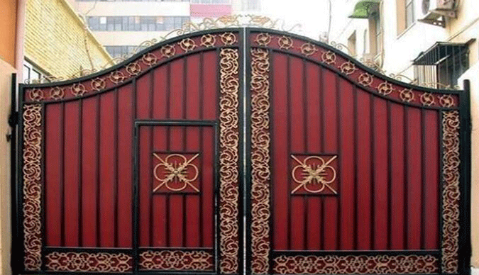 普通铁艺大门 普通铁艺大门