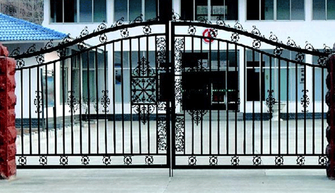 包头铁艺大门安装 包头铁艺大门安装