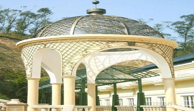 包头铁艺凉亭制作 包头铁艺凉亭制作