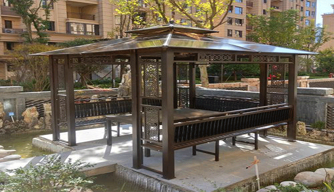 包头铁艺凉亭 包头铁艺凉亭